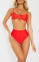 Prettylittlething Bikini Alsó Illeszkedő Piros Prettylittlething 36
