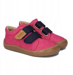 Ameko pamut cipő Barefoot Neo-fuxia r. 28 (Tenisówki Barefoot Neo-Fuxia)