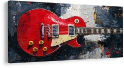 Dovido Tablou pictură chitară electrică LP - 200x100