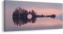 Dovido Tablou stilizare forestieră cu chitară - 80x40
