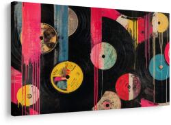 Dovido Tablou discuri de vinil street art - 40x30