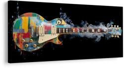 Dovido Tablou chitară electrică colorată - 120x60