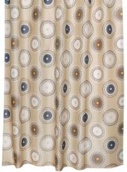 BellaTEX Perdea de duș Bellatex Roți maro, 180 x 200 cm Perdea de dus