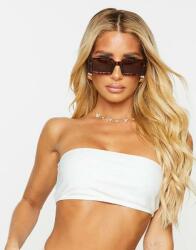 Prettylittlething Fehér Klasszikus Bikini Felső Sima Prettylittlething 40
