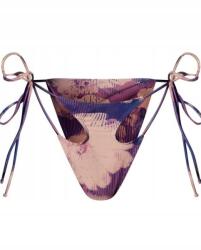 Prettylittlething Lila Mintás Alsó Reflexiós Kötés Kivágás Prettylittlething 36