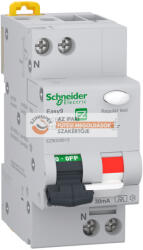 Schneider Electric EASY9 PRO Áramvédős kismegszakító, A osztály, 1P-N, C, 13A, 30mA (EZ9D55613)