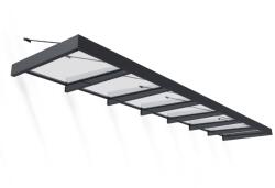 Palram Copertina usa Canopia Sophia XL 1.4 X 6.6 m - Structură Gri & Panouri transparente (707291)