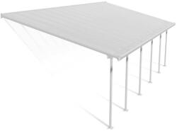 Palram Copertina terasa Feria 4X10.31 aluminiu, alb transparent - Canopia (702661)