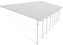 Palram Copertina terasa Feria 4X12.76 aluminiu, alb transparent - Canopia (702663)