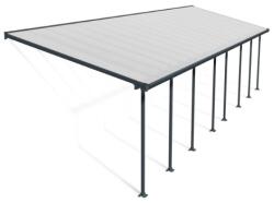 Palram Copertina terasa Feria 3X10.35 aluminiu GRI transparent - Canopia (702670)