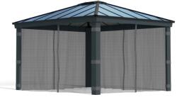 Canopia Set perdele pentru gazebo Dallas 3.6 X 4 m - Canopia