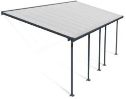 Palram Copertina terasa Feria 3 X 7 aluminiu GRI inchis - Canopia (702666)
