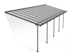 Palram Copertina terasa Sierra 3 X 9 aluminiu GRI inchis - Canopia (703190)