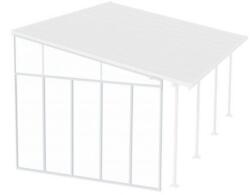 Canopia Perete lateral 4 m alb pentru copertina terasa, alb - Canopia