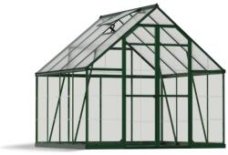 Canopia Seră Canopia Balance 2, 44 X 2, 44 m Policarbonat - Structură Verde & Panouri Hibrid