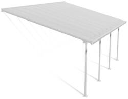 Canopia Copertina terasa Feria 4 X 6 aluminiu, alb transparent - Canopia (702658)