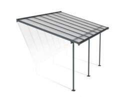 Canopia Copertina terasa Sierra 3 X 4 m, aluminiu GRI inchis - Canopia (702639)