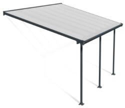 Canopia Copertina terasa Feria 3X4.25 aluminiu GRI transparent - Canopia (702538)