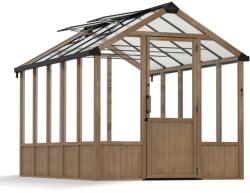 Canopia Sera din lemn de cedru natur și panouri din policarbonat, 2.5 X 3.6m, Natura Cedar, Palram - Canopia