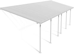 Palram Copertina terasa Feria 3X9.71 aluminiu alb transparent - Canopia (702651)
