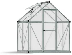 Palram Sera din policarbonat Mythos 1.85 X 1.22m Palram -Argintiu- Canopia (701636)