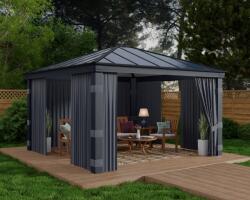 Canopia Set de draperii Canopia pentru foisor de grădină Dallas 4.3x4.3m - 4 buc