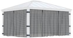 Canopia Set de plasă Canopia pentru pavilion de grădină Dallas 4 bucăți - 4.27 X 4.27m (707218)