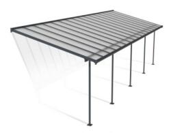 Palram Copertina terasa Sierra 3X9.71 aluminiu GRI inchis - Canopia (703191)