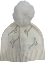 Guess Детска зимна шапка Guess - С помпон и надпис, екрю, М (20254-J5BZ34-Z0870-P08N-M) - baby