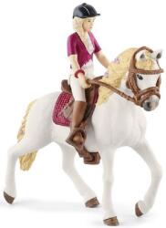 Schleich Игрален комплект Schleich Horse Club - Конен клуб София и Розов цвят (42540-39271)