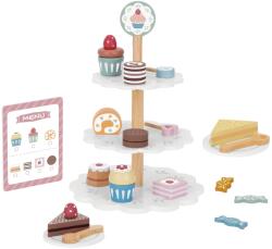 Tooky Toy Детска играчка Tooky Toy - Дървен стенд за десерти (111134) - baby