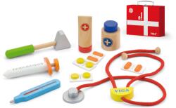 Viga Toys Игрален комплект Viga - Чичо доктор в куфарче (50530) - baby