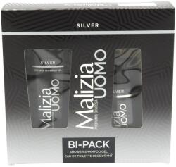  Caseta Cadou, Malizia, Deo150, Gel de Dus 250 Men Silver (169154)