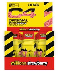CELLUCOR C4 Original Pre-Workout Shot, Millions Strawberry - 12 x 60 ml