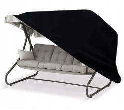  Husa balansoar impermeabila Sersimo, 215x150x150cm, neagra (GO-L30I)