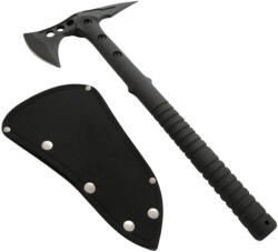  Topor DEPOX®, Tactical Spirit, otel inoxidabil, negru, 40 cm, teaca inclusa (860779 - 0969)