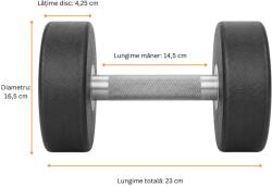  Ganteră SportMann Profi CPU 10 kg (SM1399)
