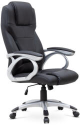 TopMebel Офис стол Luca TopMebel от PU кожа в черен цвят 65x60x118/128cm