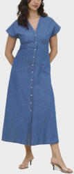 ONLY Nova Rochie De Vară Midi Rochie-Cămașă Din Denim Albastru 15370341 (15370341)