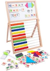 Acool Toy Дъска за рисуване Acool Toy - Магнитна, със сметало (ACT95-1)