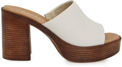 Ragazza Mules Cu Toc Gros Înalt Bej 0920 (0920)