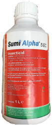 Nufarm Sumi Alpha 5EC 1L, insecticid de contact, Belchim, grau (plosnita cerealelor, gandacul balos), mar (viermele marului, minotaurul marmorat, minierul circular), vita de vie (molia vitei de vie), varza (