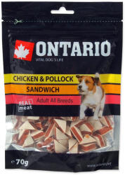 ONTARIO delicatese pui și cod, sandviș 70g (214-509)
