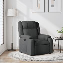 vidaXL Fotoliu rabatabil gri închis, material textil GartenMobel Dekor (3206201)