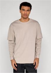 Urban Classics Oversized Shaped Double Layer LS Tee cloud/cloud