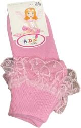 EMC ONSHOP Sosete cu dantela, roz, 5-6 ani, 26-28 (emc-02)