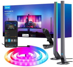Govee Kit Banda LED Govee DreamView G1 Pro Gaming Light B604A311, RGBIC, Wi-Fi, single camera, Voice Assistants, 1.8m (B604A311)