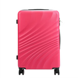 GREGORIO W3002 S24 rózsaszín abs keményfalú bőrönd 60 cm (44804)