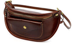 Florence 79 barna női bőr oldaltáska, crossbody 21 x 11 x 7 cm (62328)