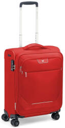 Roncato Joy 4 kerekes, bővíthető puhafedeles piros kabinbőrönd 55 cm (R-6213-Piros)